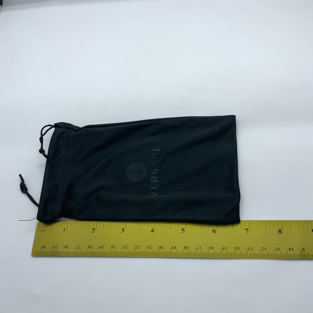 Versace Black Drawstring Pouch - image 5